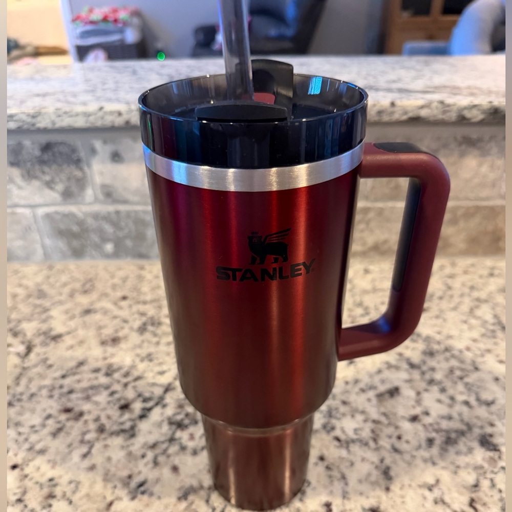 Stanley Chrome Crimson Insulated Mug